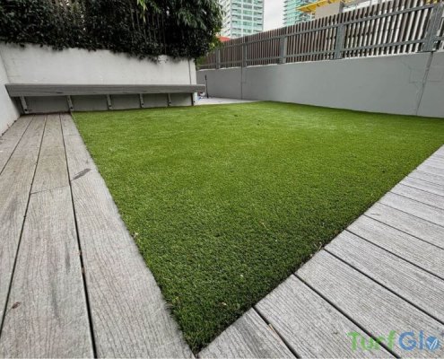 Turfglo artificial grass cleaning atp testing lawn 1