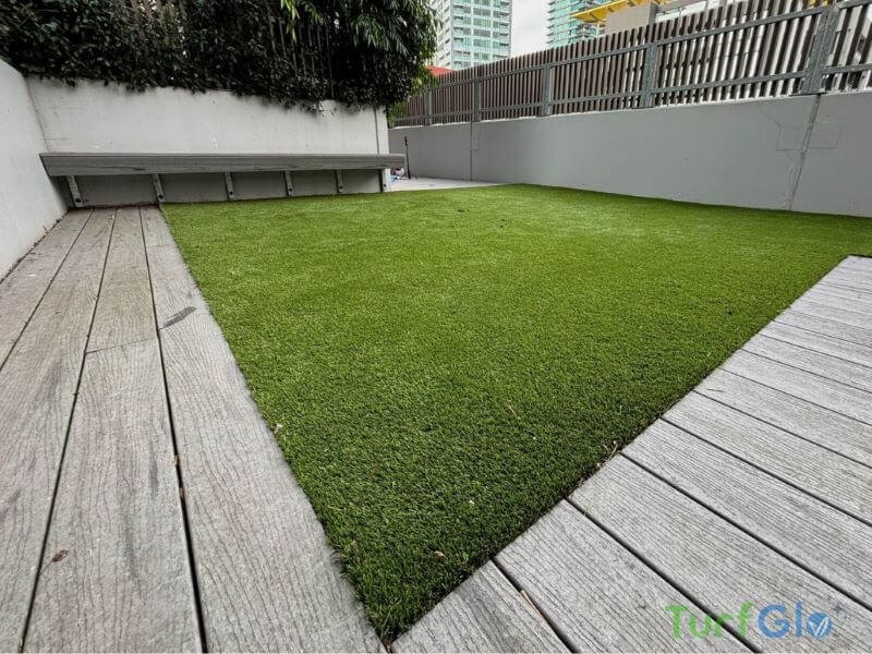 Turfglo artificial grass cleaning atp testing lawn 1