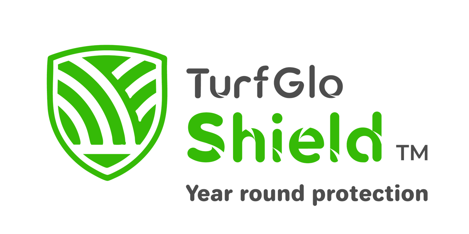 Turfglo shield tm logo full colour